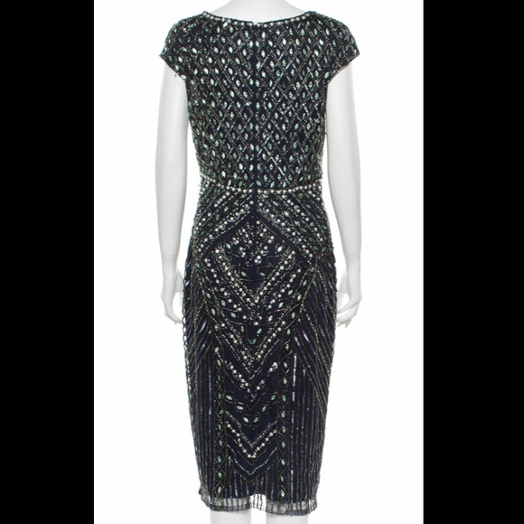 Theia embellished dress - Picture 3 of 7